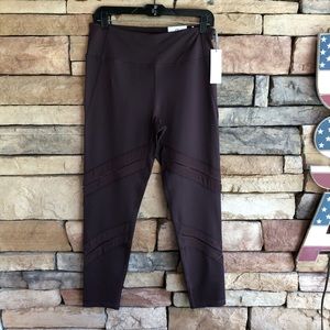 Calvin Klein brown high waist leggings NWT size L